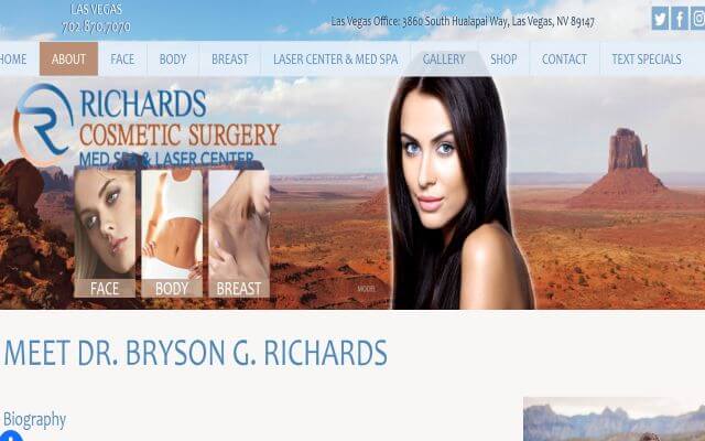 Bryson G. Richards, Md Best Plastic Surgeons in Las Vegas, Nevada